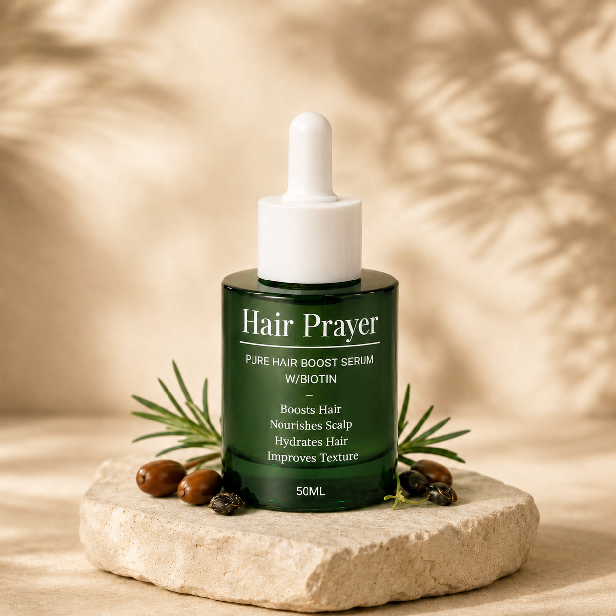 Natural Scalp Serum for Dry Itchy Scalp and Happier Hair Days