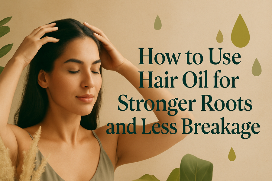 How to Use Hair Oil for Stronger Roots and Less Breakage