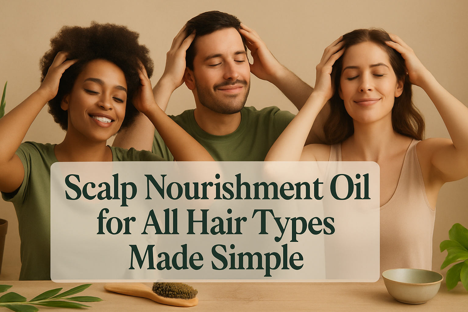 Scalp Nourishment Oil for All Hair Types Made Simple