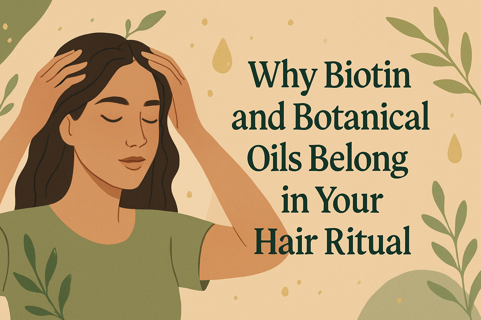 Why Biotin and Botanical Oils Belong in Your Hair Ritual