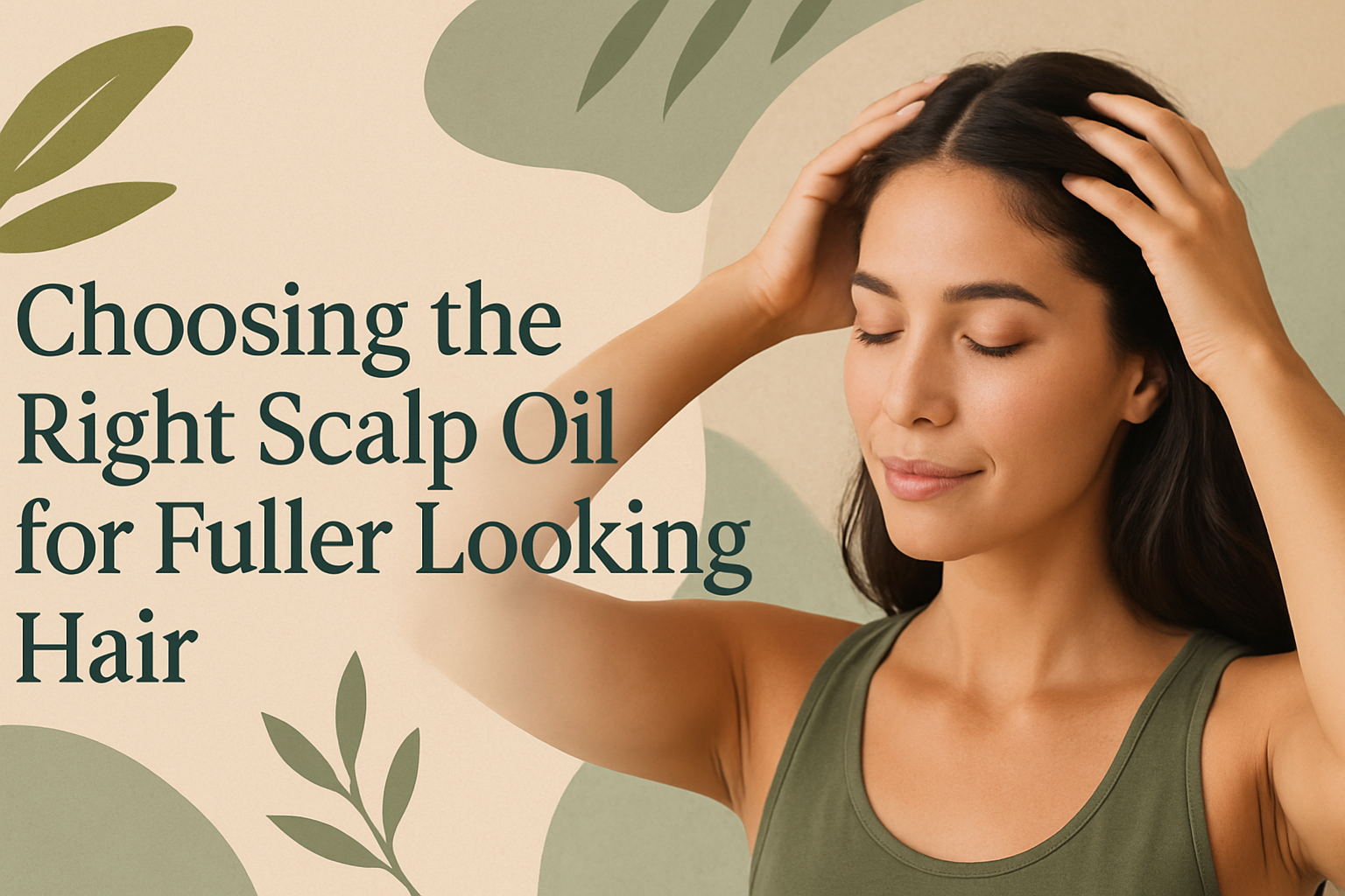 Choosing the Right Scalp Oil for Fuller Looking Hair
