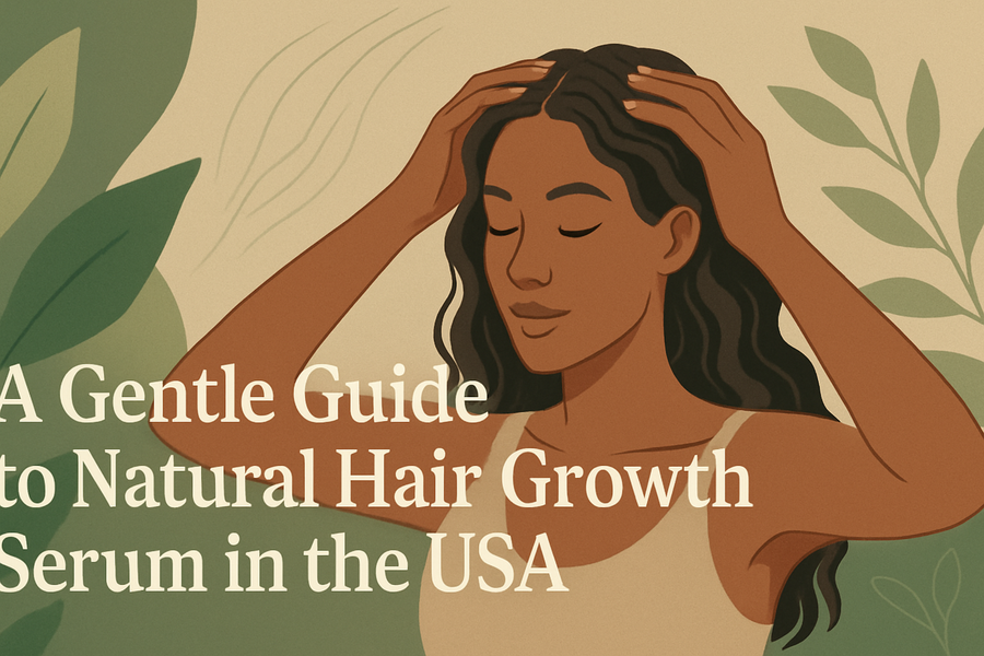 A Gentle Guide to Natural Hair Growth Serum in the USA