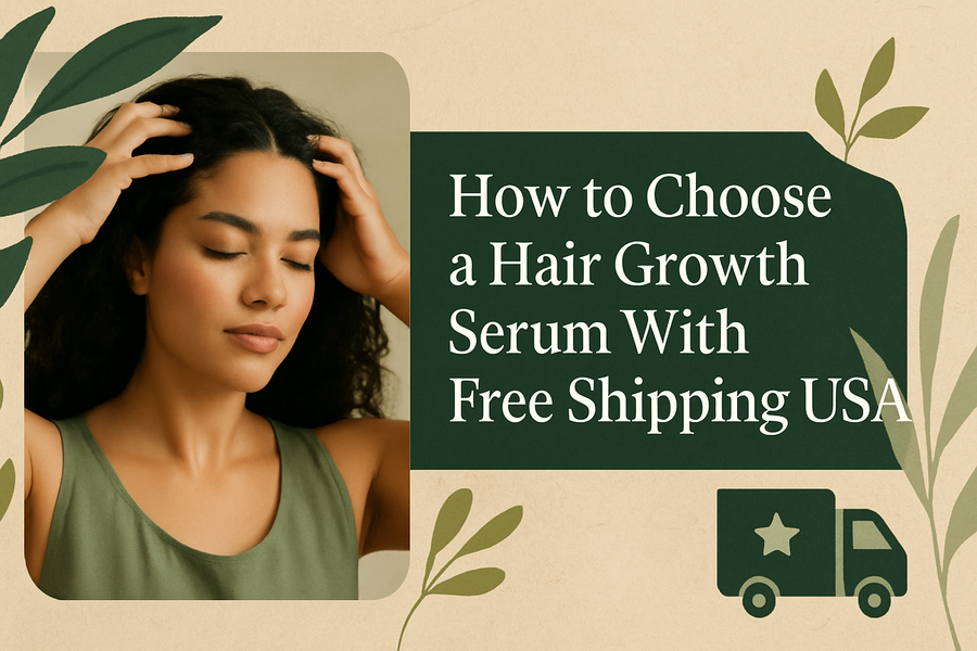 How to Choose a Hair Growth Serum With Free Shipping USA