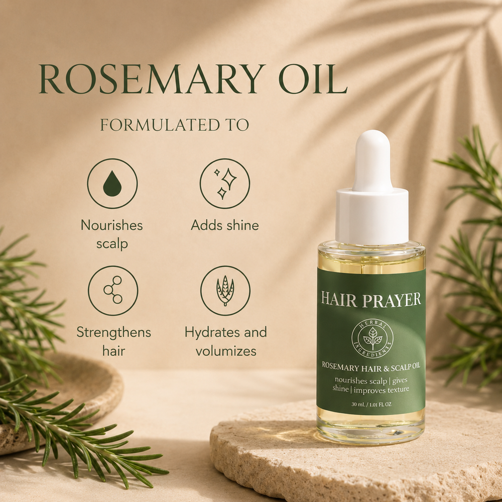 Hair Prayer Rosemary Hair & Scalp Oil