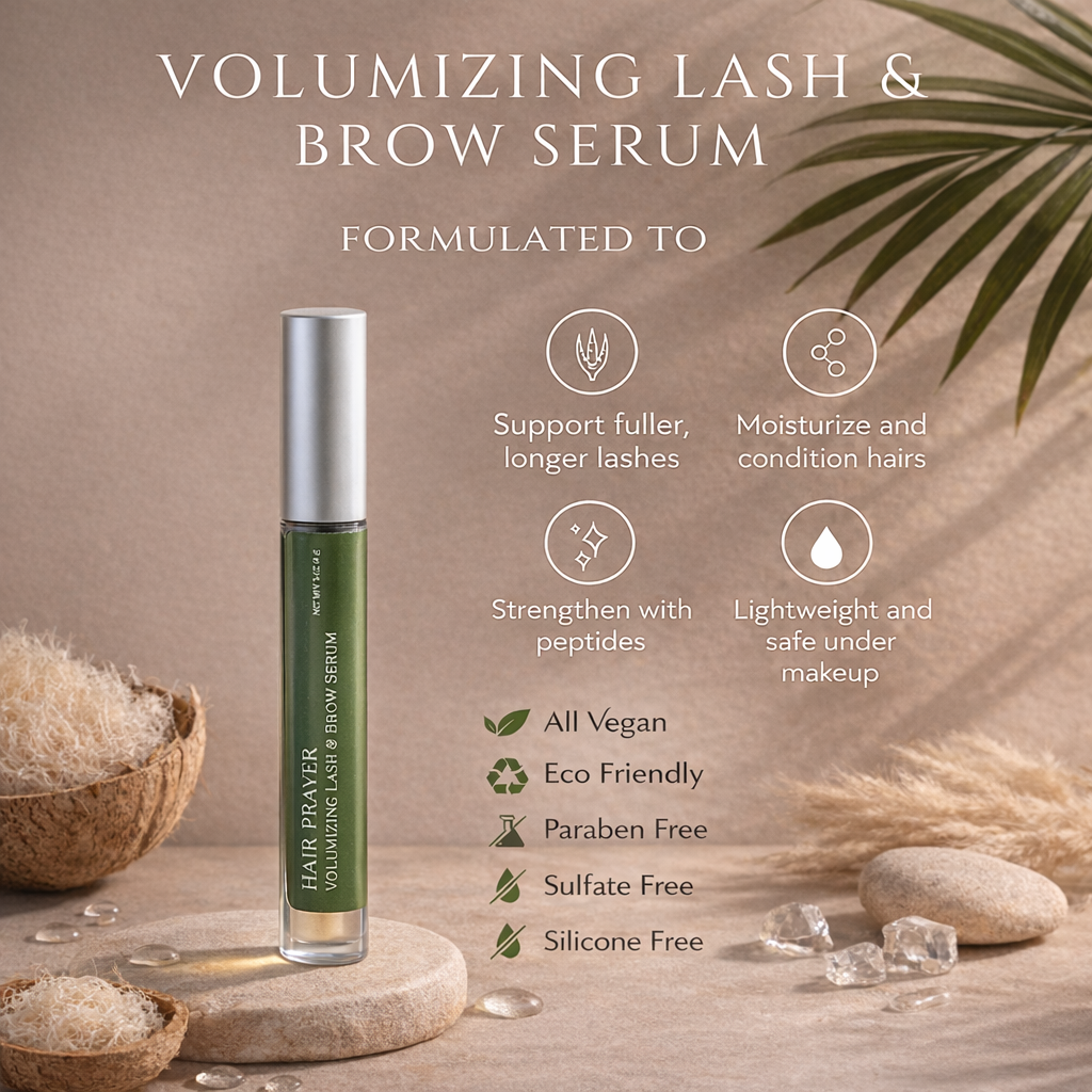 Hair Prayer volumizing lash & brow serum
