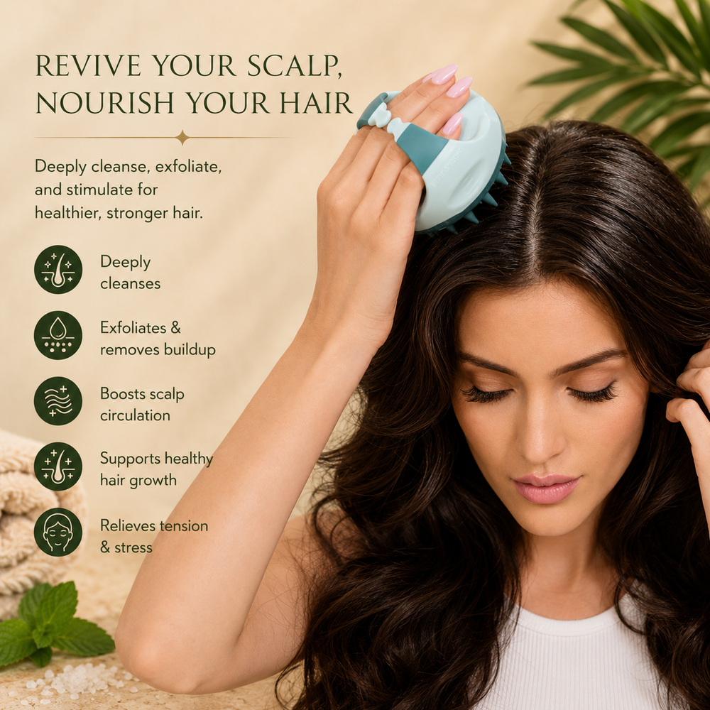 Hair Prayer Scalp Massaging Brush