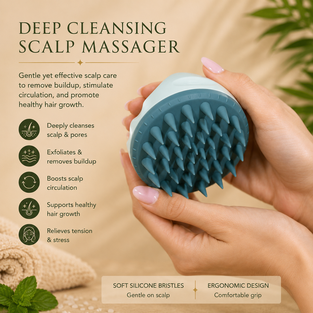 Hair Prayer Scalp Massaging Brush